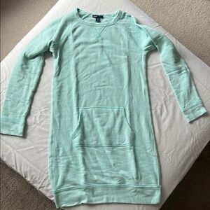 Mint Green Long Sleeve Dress